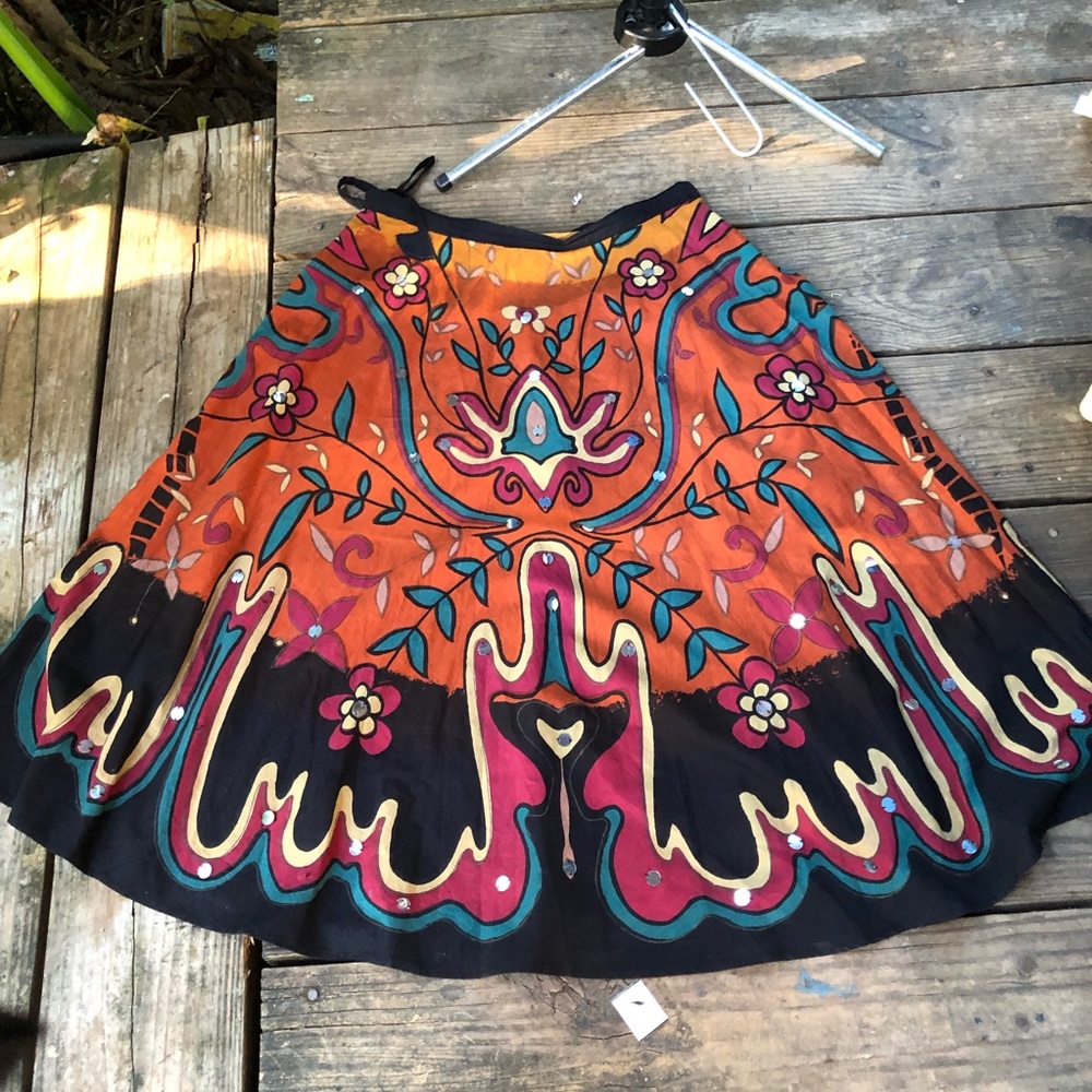 Prologue | Floral Long Skirt